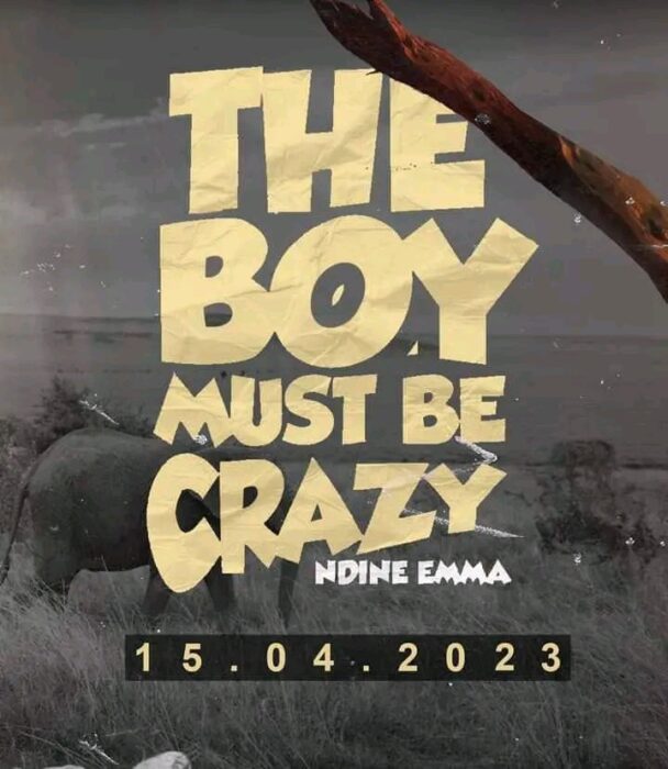 Ndine Ema Dropping his EP “The Boy Must Be Crazy” On 15th April