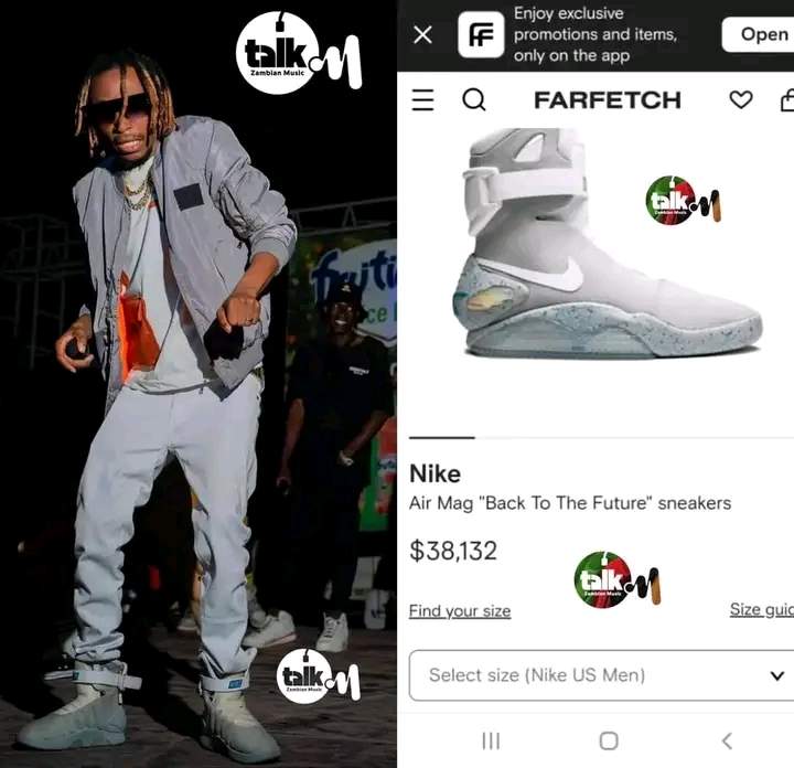 Yo Maps Latest $38,132 Sneakers